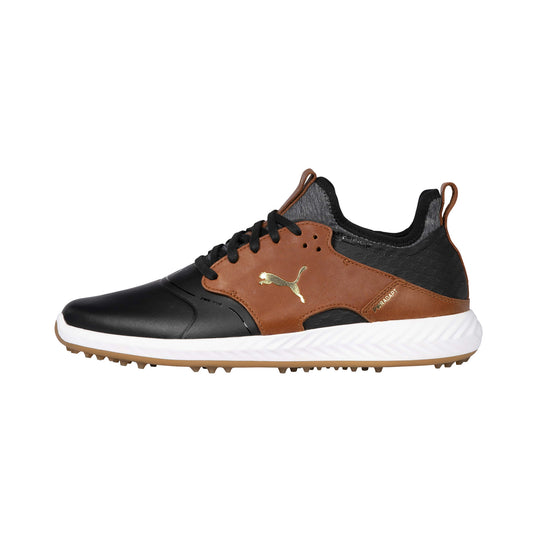 Puma Black / Leather Brown